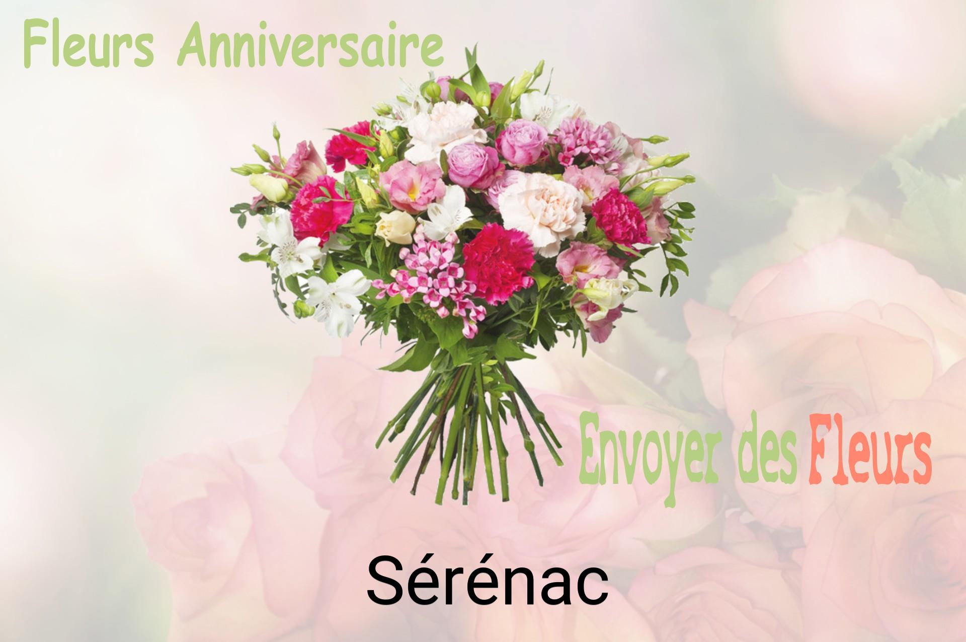 Bouquet de fleurs d’anniversaire livré à Sérénac