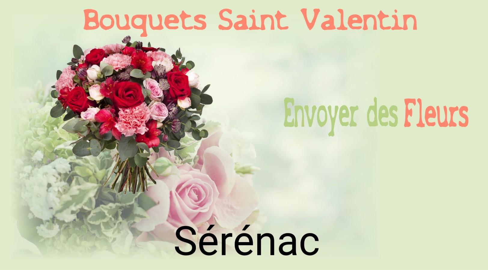 Roses de Saint-Valentin livrées à Sérénac
